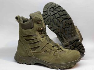Тактичні берці осінь зима Олива 48(без змійки)