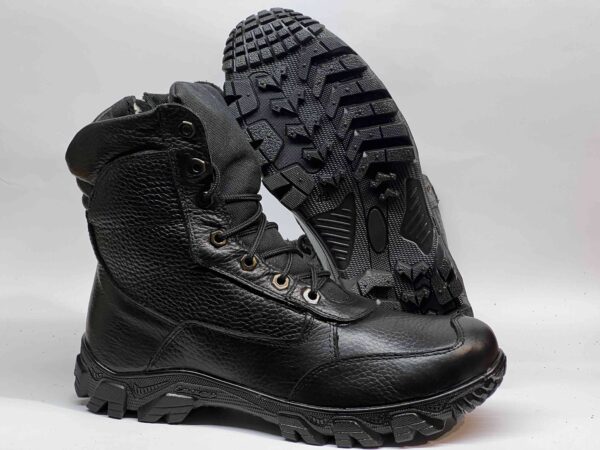Тактичні берці осінь зима Чорні 46(зі змійкою)