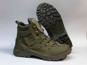 Тактичні черевики осінь зима Олива 34(посилені нісок та п'ята)